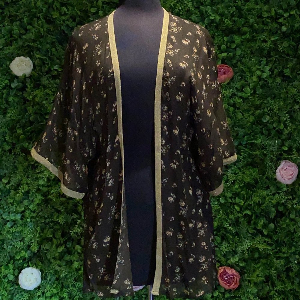 Kara Calico Kimono